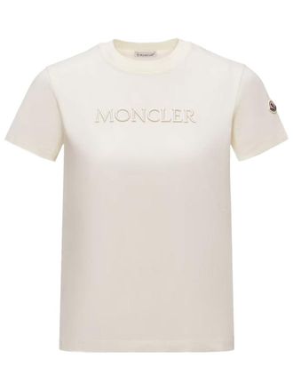 Moncler Off White Logo T-shirts