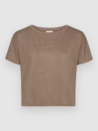 O'Neill Essentials Script Drape T-Shirt marrone
