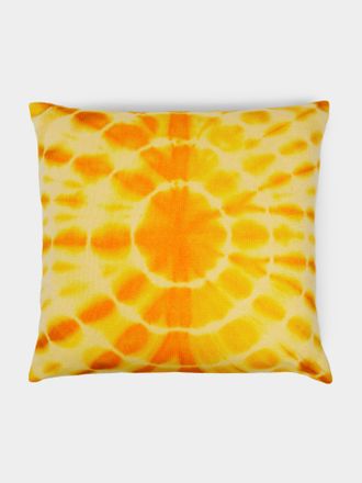 The Elder Statesman Hot-Dye Cashmere Cushion (19.5in/50cm)