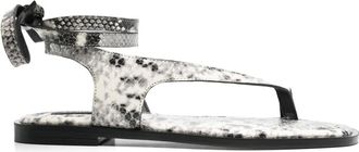 A.Emery The Heidi sandalen - Zwart