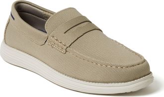 Dearfoams Mens Rollins Sport Knit Loafer