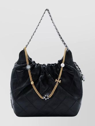 Tory Burch fleming mini leather shoulder bag