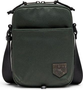 Diesel D-Pack - Crossbody bag with emblem logo - Crossbody Bags - Unisex - Green