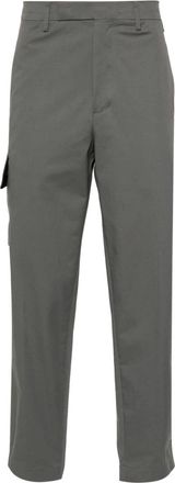 Neil Barrett Nate skinny trousers - men - Polyester/Cotton/Cotton/Nylon/Spandex/Elastane - 52 - Grey