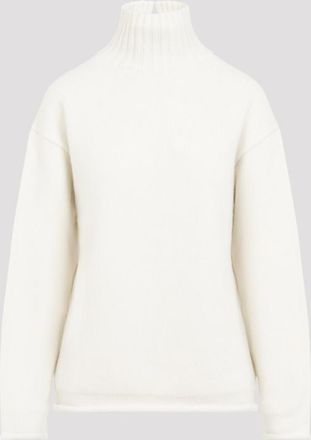 Bottega Veneta White Wool Sweater