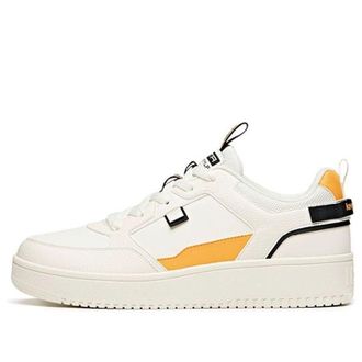 Anta Skateboarding Series Sneakers White Orange Black 912018066-5