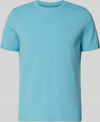 s.Oliver Red Label Regular Fit T-Shirt aus reiner Baumwolle in Tuerkis, Gr&ouml;&szlig;e XXL
