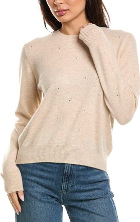 Brodie Gem Star Crewneck Cashmere Sweater