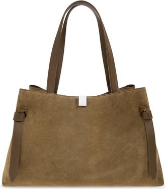 Yuzefi Gyoza Tote - Dames - Shoppers - Bruin - ONE Size - Leer - Tassen