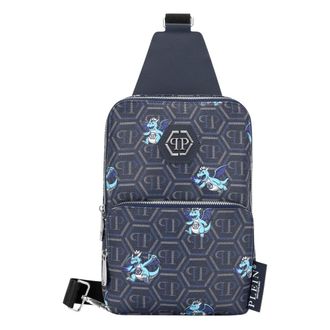 Philipp Plein Cross Body Bags - Bags - Hombre - Azul - ONE SIZE