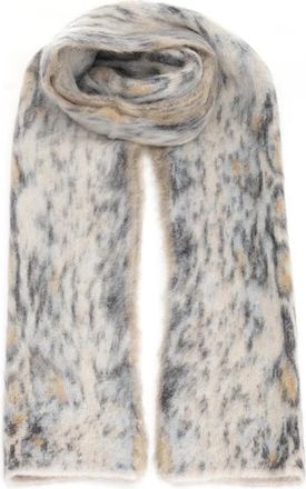Forte_Forte My Scarf - Dames - Wintersjaals - Grijs - ONE Size - Wol - Accessoires