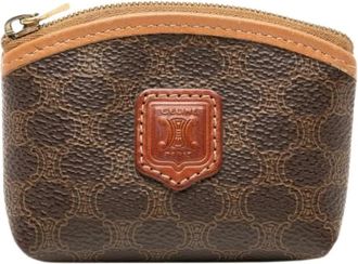 Celine Pre-owned Wallets, female, Brown, Size: ONE SIZE Pre-owned Coin Pouch
