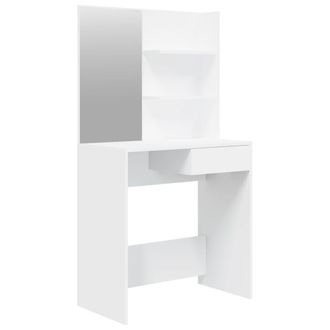 vidaXL Tocador Con Espejo Blanco 74,5x40x141 Cm Vidaxl