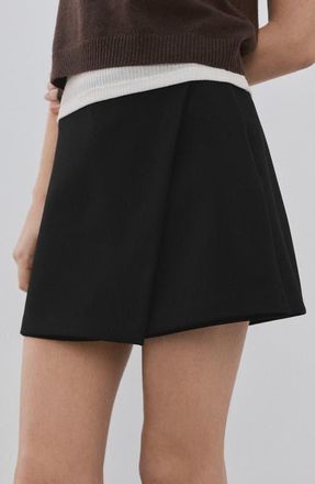 Mango Candela 2 Skort in Black at Nordstrom, Size 10