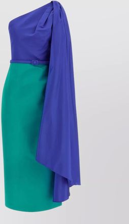 Carolina Herrera silk knee-length dress