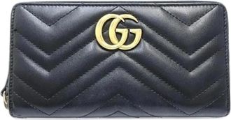 Gucci Pre-owned Wallets, female, Black, Size: ONE SIZE Pre-owned Wallet