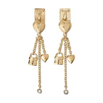Chlo&eacute; Mini Paddington Oorbellen - Dames - Oorbellen - Geel - ONE Size - Accessoires