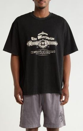 Rta Colin Graphic T-Shirt in Black Retro Paradise at Nordstrom Rack, Size Xxx-Large