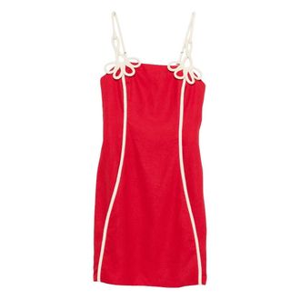 Farm Rio Mujer, Vestidos, Rojo, Talla: S