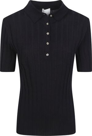 Allude Sweaters Blue - Dames - Polos - Blauw - S - Wol - Tops