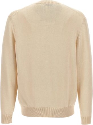 Etro Logo-Embroidered Sweater - Cream