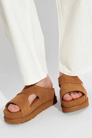 UGG Platform Sandals GOLDENSTAR HI, Womens, Brown