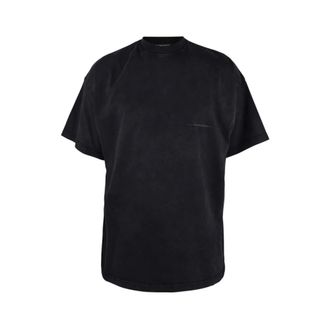 Balenciaga Hombre, Camisetas, Negro, Talla: L