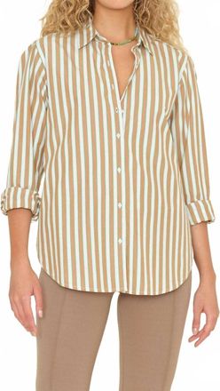 Xirena Beau Shirt In Tobac Green