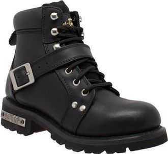 Adtec 6 Lace Zipper Boots in Black at Nordstrom, Size 7.5