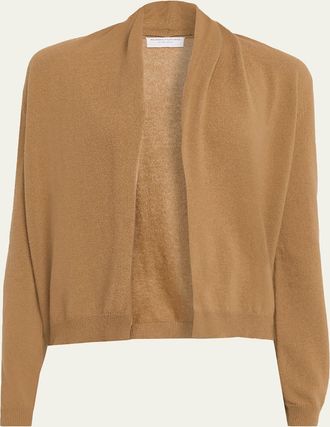 Majestic Filatures Cashmere Open-Front Cardigan