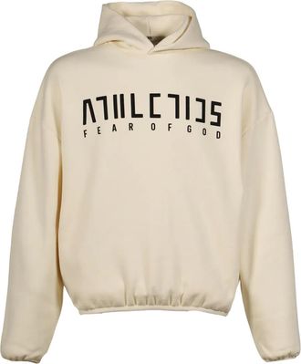 Fear of God x Adidas FEAR OF GOD Athletics Felpa in cotone con cappuccio - Toni neutri