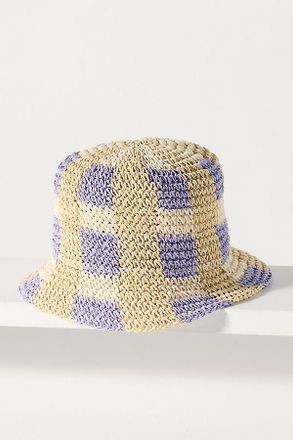 Wyeth Nyc Chrissy Gingham Bucket Hat