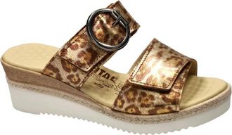 Vital Olivia Wedge - Dames - Sleehakken - Geel - 37 EU - Schoenen