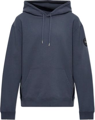Canada Goose Loon Sweatshirt - Heren - Hoodies - Blauw - M - Katoen - Hoodies & sweatvesten