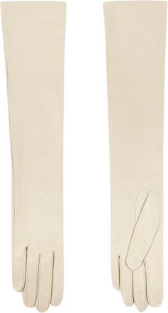 Cortana Accessoires - Dames - Handschoenen - Beige - L - Leer - Accessoires