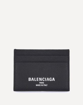 Balenciaga Leather Card Holder Male UNI