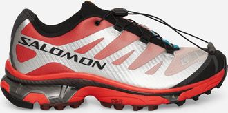 Salomon XT-4 OG Sneakers Silver / Black / Fiery Red