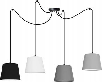 OEM L&aacute;mpara De Techo Colgante Ara&ntilde;a Spider Loft E27 Led