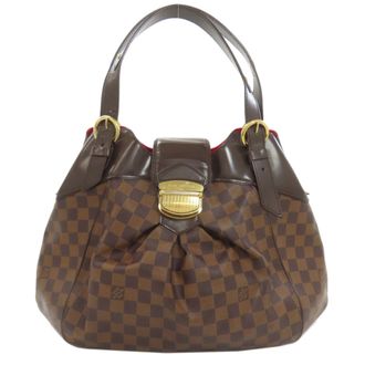 Louis Vuitton Damier Damier Canvas Ebene Damier Canvas Tote Bag (Pre-Owned)