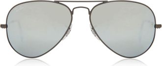Ray-Ban RB3025 Aviator Flash Lenses 029/30 Mens Sunglasses Grey Size 58