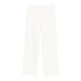 Max Mara Rechte broek - Dames - Broeken - Wit - Maat: S