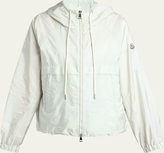 Moncler Coquelicot Hooded Windbreaker