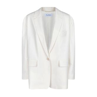 Max Mara Mujer, Chaquetas, Blanco, Talla: S