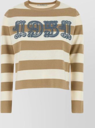 Max Mara striped wool sweater