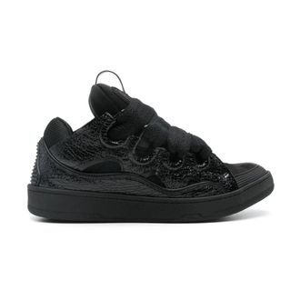 Lanvin Sneakers, male, Black, Size: 12 US White Sneakers for a Stylish Look