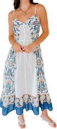 Cleobella Tamasin Midi Dress In Monaco Print