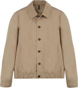 Incotex Lichtgewicht bomberjack - Beige