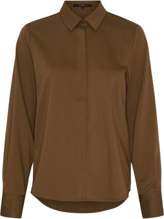 BTF-CPH Ada Camicia in Bamb&ugrave; - - Blouses & Shirts - Donna - Marrone - M