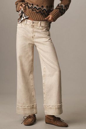 AG - Adriano Goldschmied AG Saige High-Rise Crop Wide-Leg Jeans