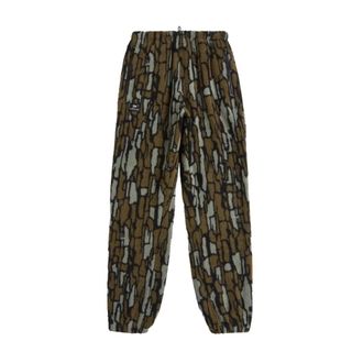 Patta Woodie Fleece Broek Leisteen Zwart - Heren - Sweatpants - Veelkleurig - XL - Katoen - Broeken